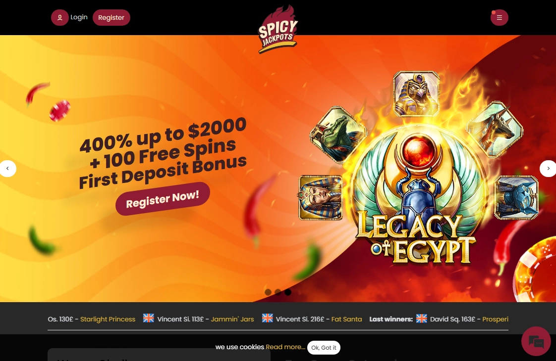 Spicy Jackpots Casino