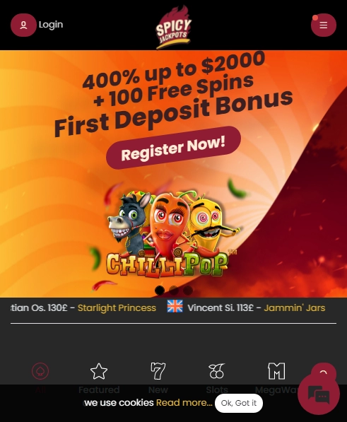 Spicy Jackpots Casino